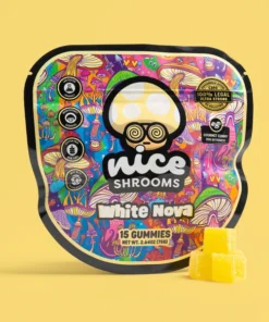 nice white nova mushroom gummies