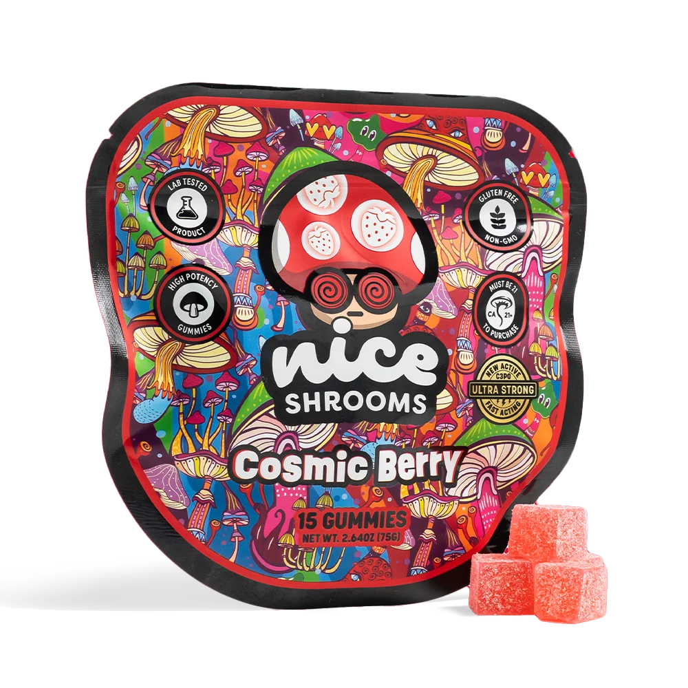 Nice Cosmic Berry Mushroom Gummies Nice Cosmic Berry Mushroom Gummies