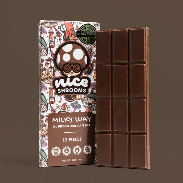 nice milky way mushroom chocolate bar nice milky way mushroom chocolate bar