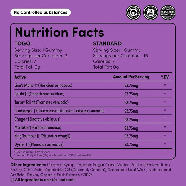 nice galactic grape mushroom gummies nice galactic grape mushroom gummies