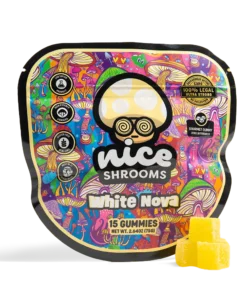 nice white nova mushroom gummies