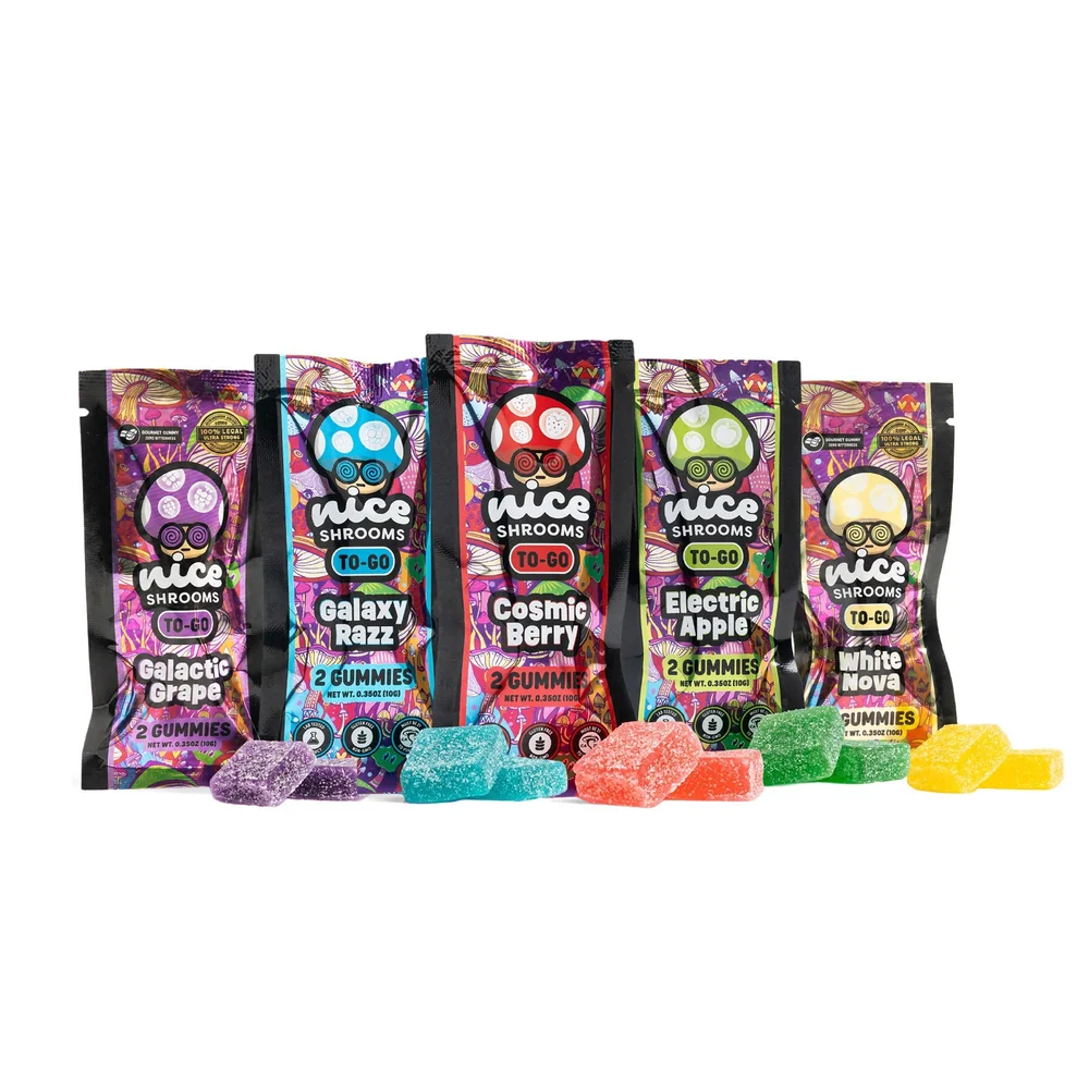 nice try mushroom gummies bundle